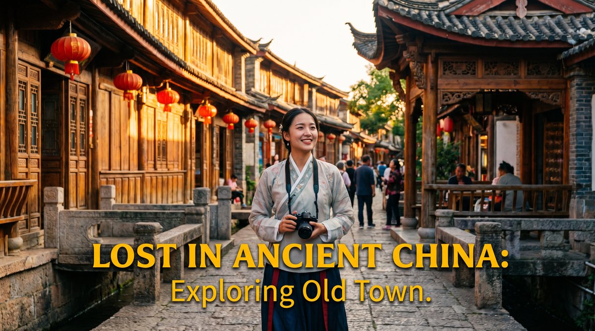 海角社区旅行VLOG视频《古镇探秘》